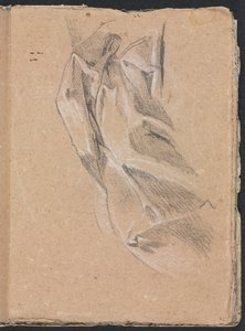 Verona Skizzenbuch: Draperiestudie (Seite 43)