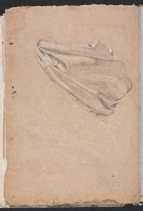 Verona Skizzenbuch: Draperiestudie Seite 6, 1760 von Francesco Lorenzi