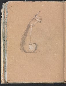 Verona Skizzenbuch: Rechter Arm und Hand (Seite 66)