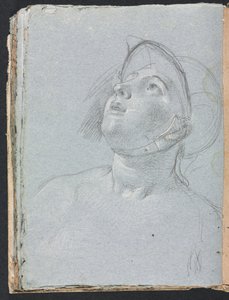 Verona Skizzenbuch: Soldat Seite 96, 1760 von Francesco Lorenzi