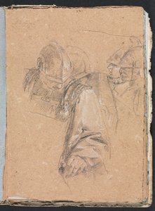 Verona Skizzenbuch: Soldaten Seite 73, 1760