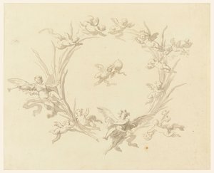 Studie für Freskendekoration, Quirinalspalast, Rom, 1815–16