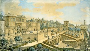 Ansicht von Rom von Francesco Panini