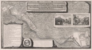 Topographie der in der Stadt Pompeji entdeckten Fabriken