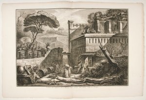 Veduta des Grabmals von Marnia