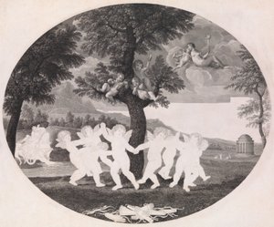 Amorini feiern die Entführung der Proserpina, 1805-12 von Francesco Rosaspina