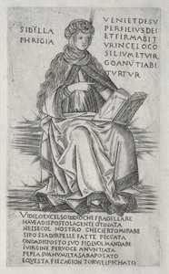 Die Sibyllen: Die phrygische Sibylle von Francesco Rosselli