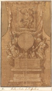Entwurf für einen Altar von Francesco Salviati