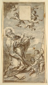 Bild des Heiligen Blasius von Francesco Saverio Mergolo