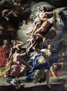 Boreas entführt Oreithyia, Tochter von Erechtheus, 1729