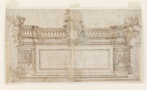 Erhebung eines Altars mit alternativen Vorschlägen von Francesco Solimena