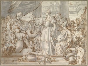 Die Enthaltsamkeit des Scipio von Francesco Solimena