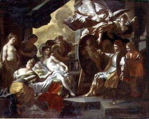 Zeuxis und die Mädchen von Kroton