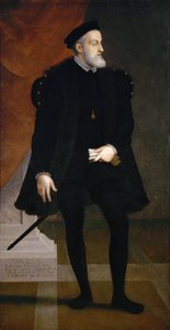 Porträt des Kaisers Karl V. von Francesco Terzio