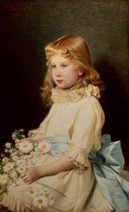 Porträt von Marquerite de Neu-Fville von Francesco Valaperta