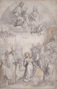 Die letzte Kommunion und das Martyrium der heiligen Lucia