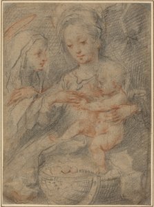 Die Heirat der heiligen Katharina