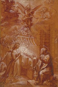 Die Geburt Christi von Francesco Vanni