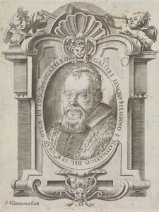 Galileo Galilei (1564-1642) von Francesco Villamena
