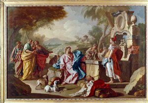 Christus und die Frau von Samaria