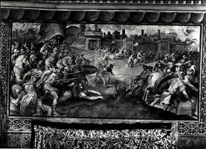 Karl V. (1500-58) gegen die Lutheraner von Francesco de Rossi Salviati Cecchino