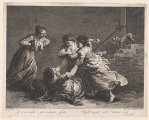 Kämpfende Frauen von Francesco del Pedro