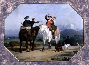 Die Rückkehr vom Markt von Francis (after) Wheatley