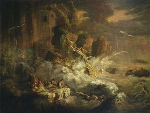 Die Sintflut von Francis (attr.to) Danby