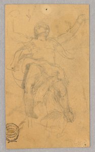 Figurenstudie für Wandgemälde