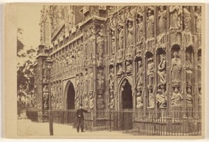 [Eine Kathedrale, möglicherweise Exeter] von Francis Bedford