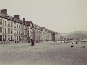 Barmouth. Marine Terrace und Esplanade, 1870er von Francis Bedford