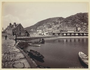 Barmouth, der Kai und Ty Gwyn