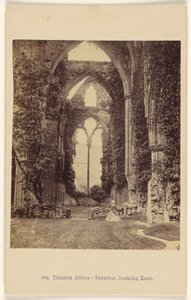Tintern Abbey - Innenansicht nach Osten von Francis Bedford