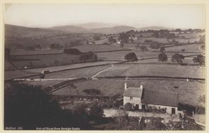 Tal von Clwyd von der Burg Denbigh von Francis Bedford