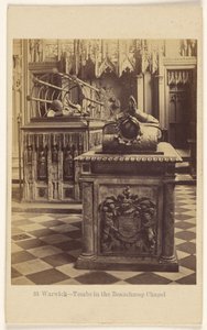 Warwick - Gräber in der Beauchamp-Kapelle von Francis Bedford