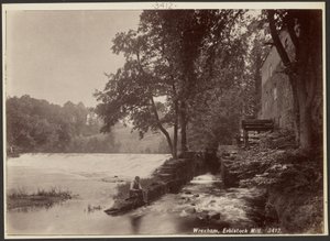 Wrexham, Erbistock Mühle von Francis Bedford