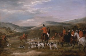 Die Berkeley Jagd, 1842: Das Treffen von Francis Calcraft Turner
