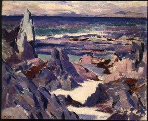 Cathedral Rock, Rhum, von Iona von Francis Campbell Boileau Cadell