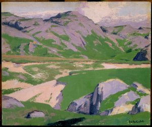 See und Berge von Francis Campbell Boileau Cadell