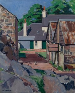 Der Bauernhof, Isle of Mull von Francis Campbell Boileau Cadell