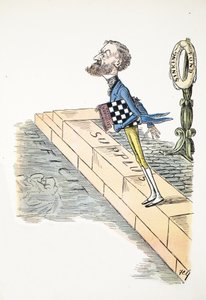 Buchstabe F, Illustration aus dem Struwwelpeter-Alphabet, Vers von Harold Begbie (1871-1929)