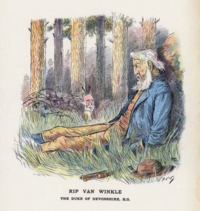 Rip Van Winkle, Der Herzog von Devonshire von Francis Carruthers Gould