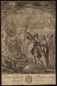 Aeneas, Sybil, Zentauren, Geryon, Briareus, Hydra, Chimaera von Francis Cleyn