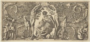 Hören Auditus, aus Quinque Sensuum Five Senses von Francis Cleyn