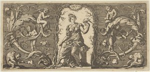 Berührung Tactus, aus Quinque Sensuum Fünf Sinne, ca. 1655 von Francis Cleyn