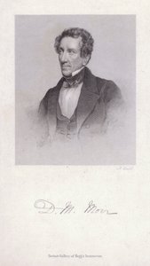 David Macbeth Moir, schottischer Arzt und Schriftsteller (Gravur)