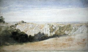 Ansicht in der Nähe der Cheddar-Schlucht