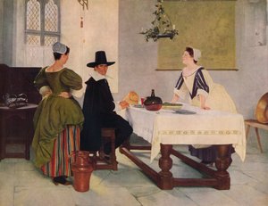 Zwischen zwei Feuern, um 1892, 1938