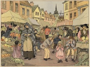 Bedfords Buch der Geschäfte: Obststände
