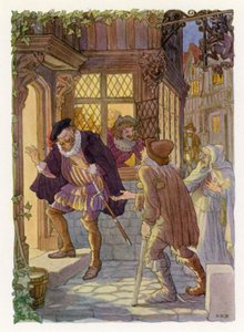 Fröhliches England: Bedlam Bettler von Francis Donkin Bedford